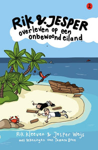 Rik en Jesper: Overleven op een onbewoond eiland / Rik Kleeven