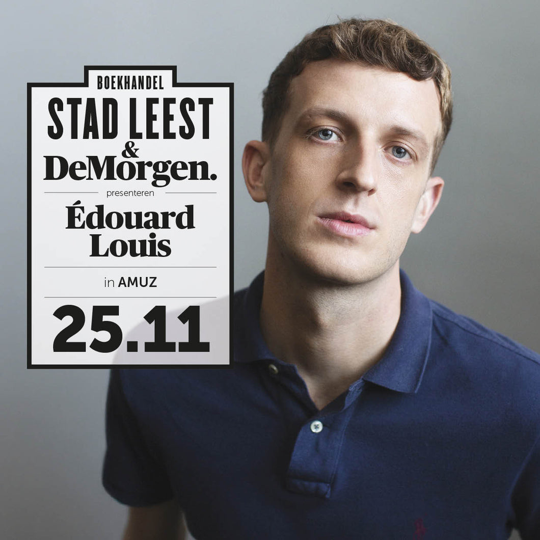Een avond met Édouard Louis | 25 november
